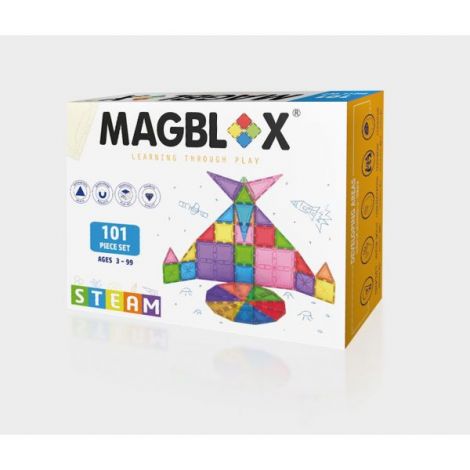 Magblox Set 101 Piese Constructie Magnetica