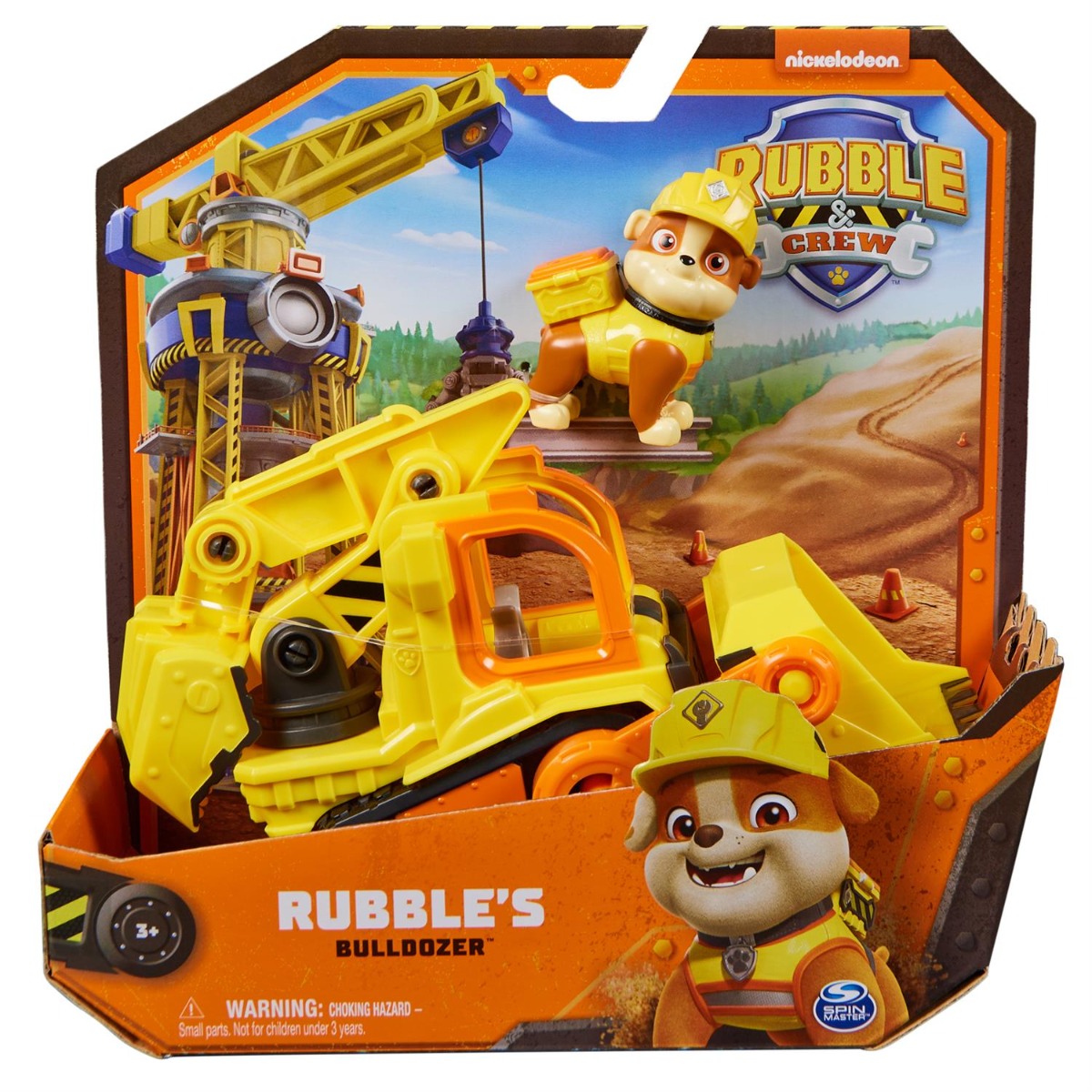 Set Rubble & Crew Camion Bulldozer și Figurină