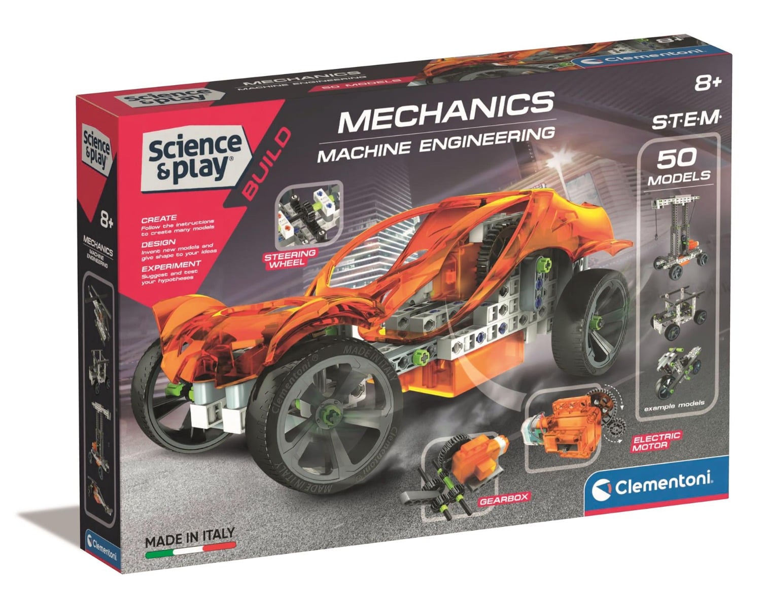 Kit Constructie Clementoni Masinita, 250 Piese