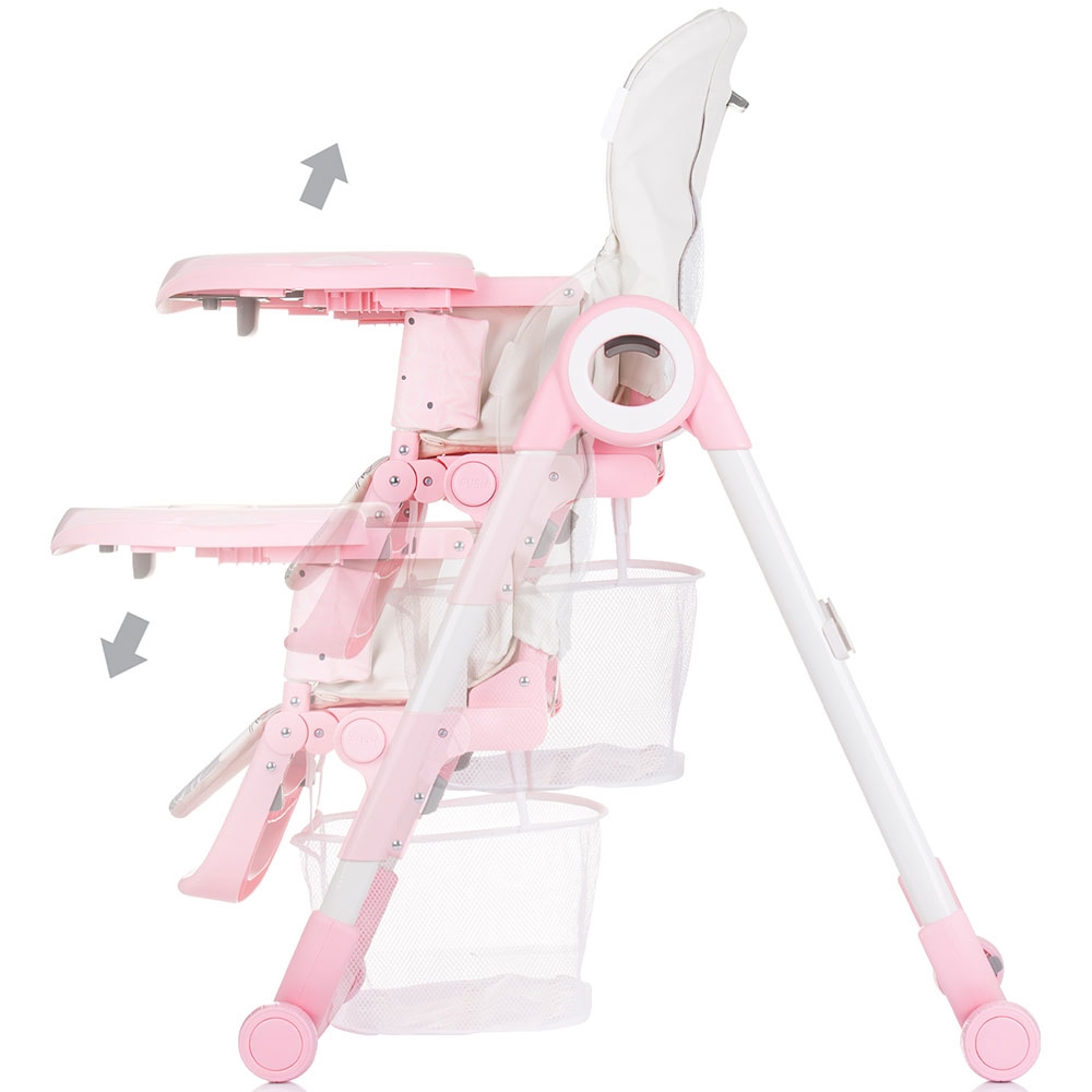 Scaun Masă Chipolino Master Chef Flamingo - imagine 3