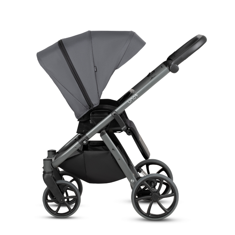 Carucior 2 in 1 Tutis Uno 6+ Antracite - imagine 2