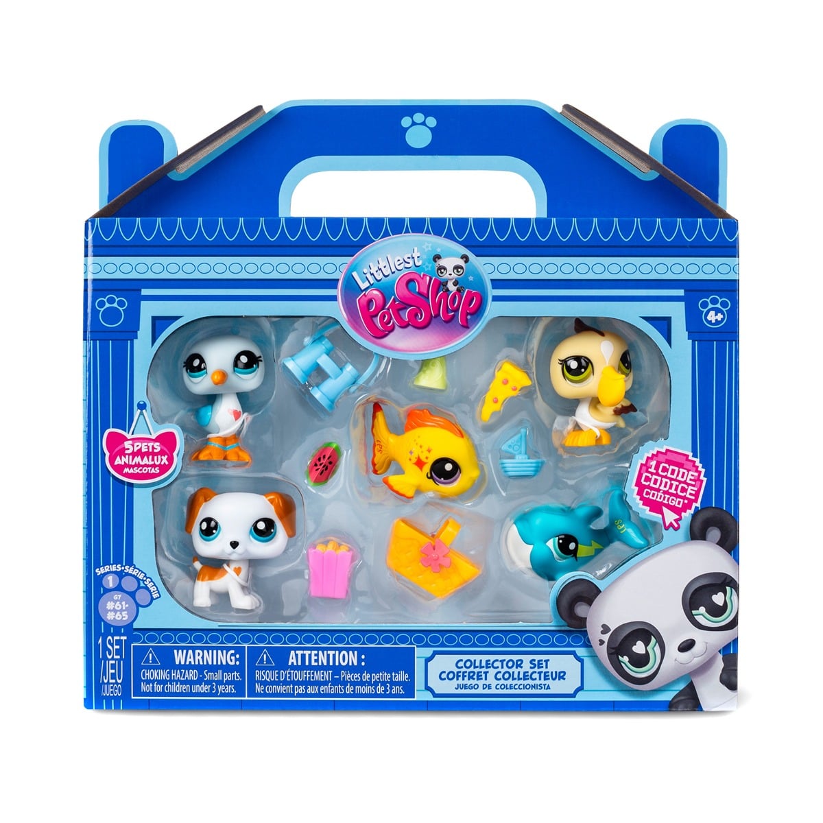 Set Littlest Pet Shop Beach Besties, 5 Figurine