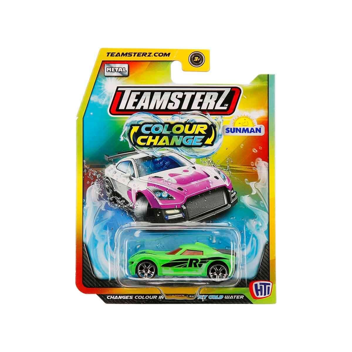 Mașinuță Teamsterz Color Change Metalică