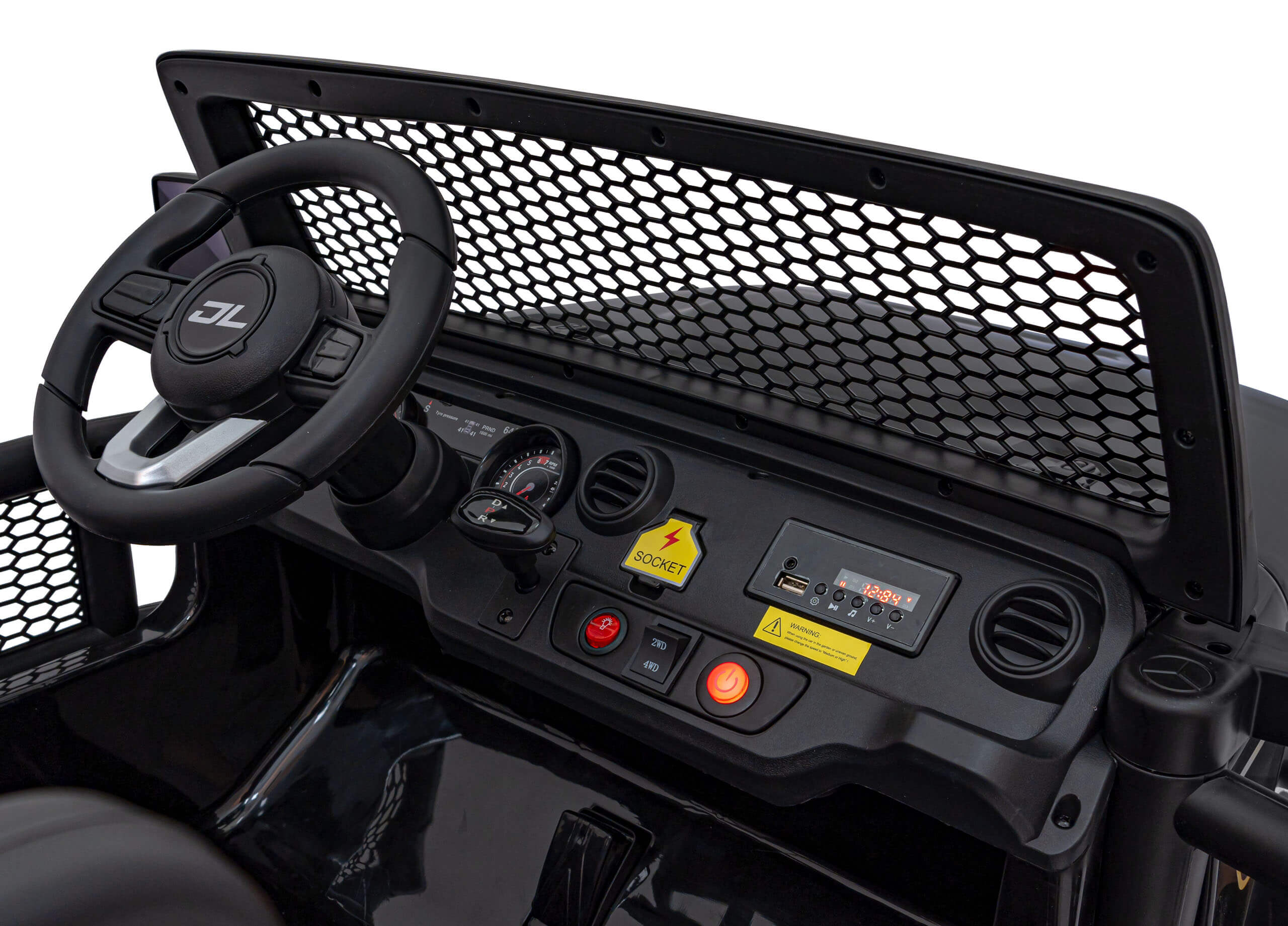 Masinuta Electrica SUV 4x4 Offroad - Autokids - imagine 7