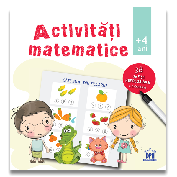 Caiet DPH Matematică Prescolari | Activități Educative