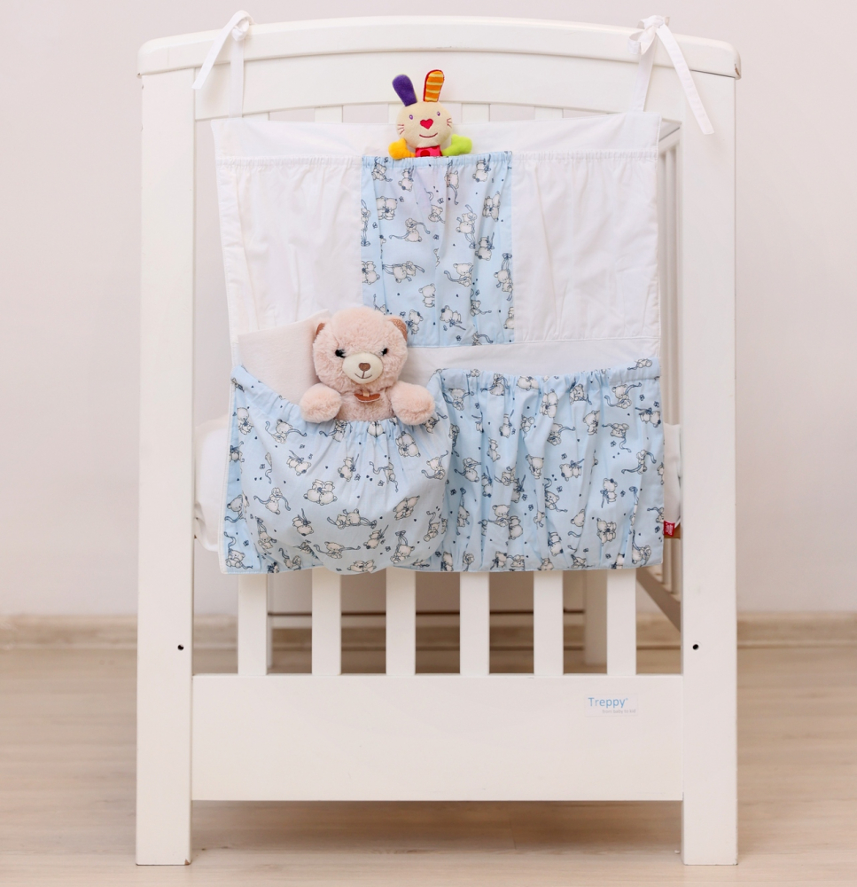 Organizator Patut Loving Bear Blue - Kids Decor