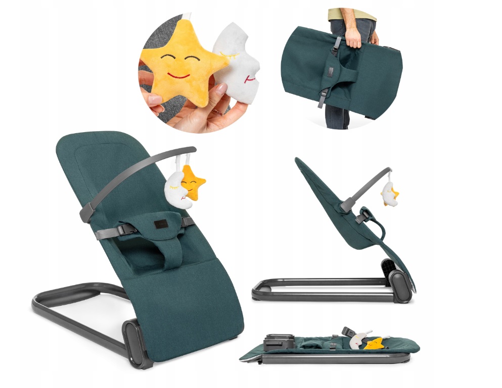 Balansoar Kidnort Ergonomic Pliabil pentru Bebelusi - imagine 8