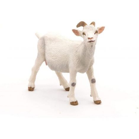 Papo Capra Alba Figurină Fermă