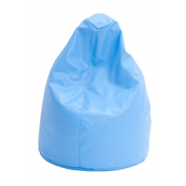 Puf cu granule Albastru Novum - Confortabil