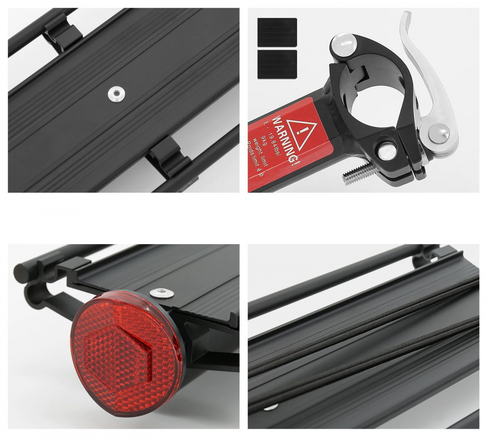 Portbagaj Procart Aluminiu Universal Reflectorizant - imagine 6