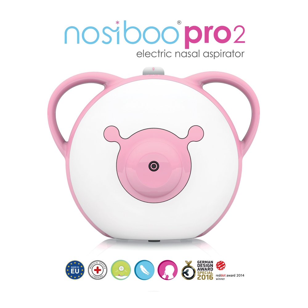 Nosiboo Pro2 Roz - Aspirator Nazal Electric Eficient - imagine 4