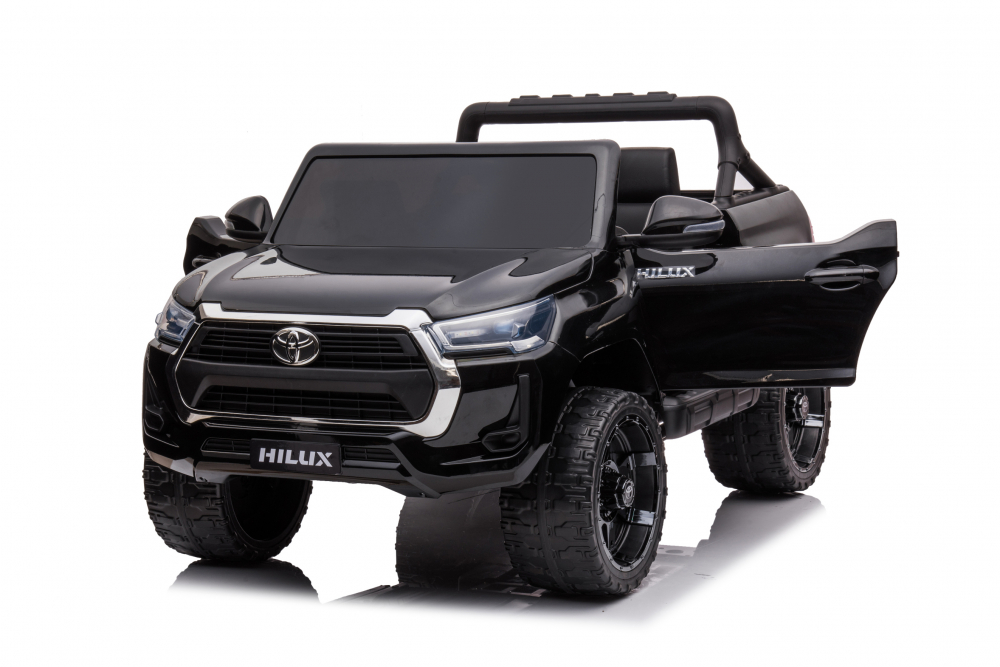 Masinuta Electrica Toyota Hilux 12V, Negru - imagine 5