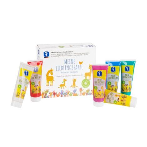 Set Vopsea Pictură Degete Feuchtmann 6 Culuri - imagine 2