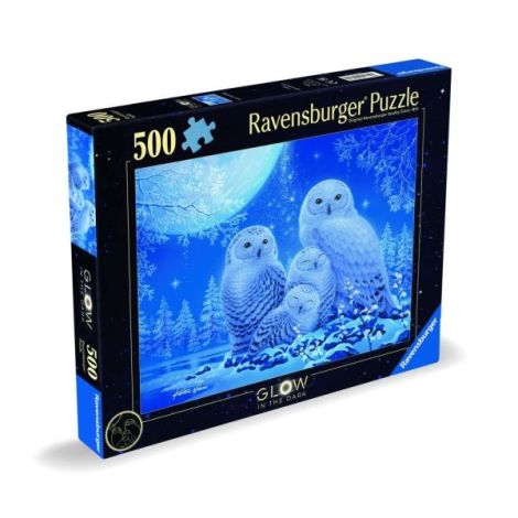 Ravensburger Puzzle Bufnite 500p Luminos - imagine 2