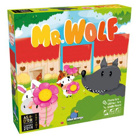 Mr. Wolf Blue Orange - Joc Cooperativ de Memorie