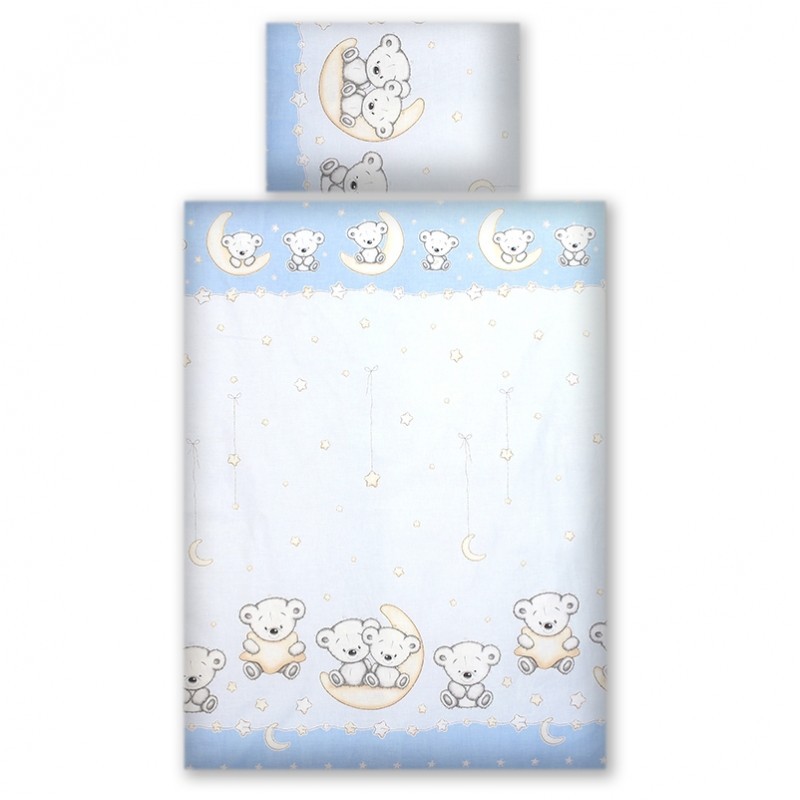 Set Lenjerie Pat Bebelusi Amy, Protectie Laterala, 120x60cm
