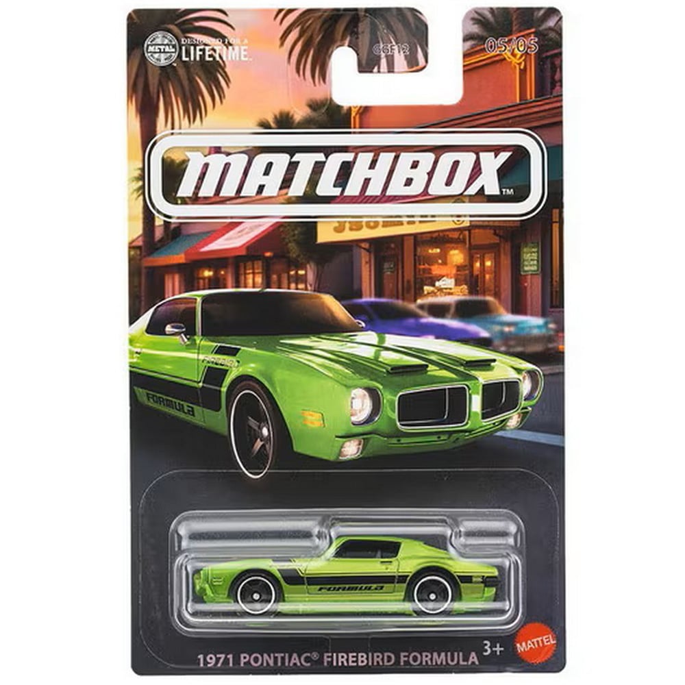 Matchbox 1971 Pontiac Firebird - Design Legend