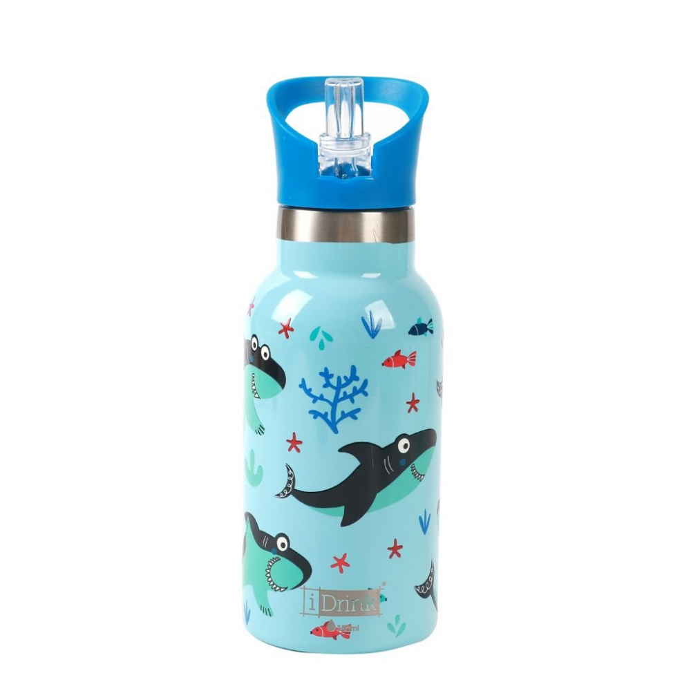 Itotal Termos Copii Rechin 350ml Oțel Inoxidabil - imagine 5