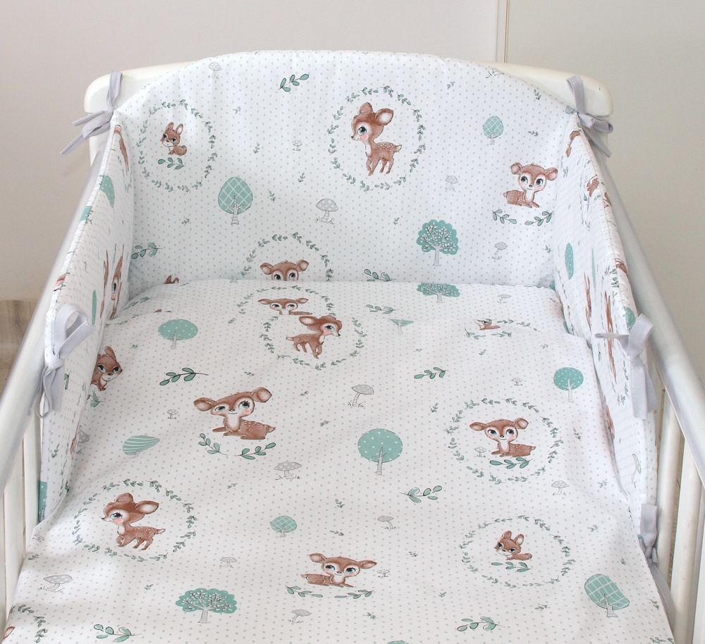 Set lenjerie Amy cu protecție laterală - bebe - imagine 2