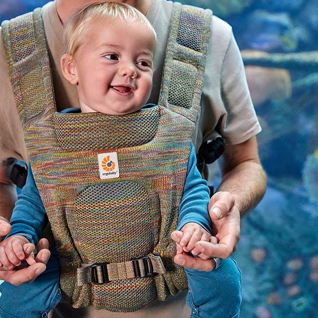 Marsupiu Ergobaby Aerloom Seagrass Green Ultra-Ușor
