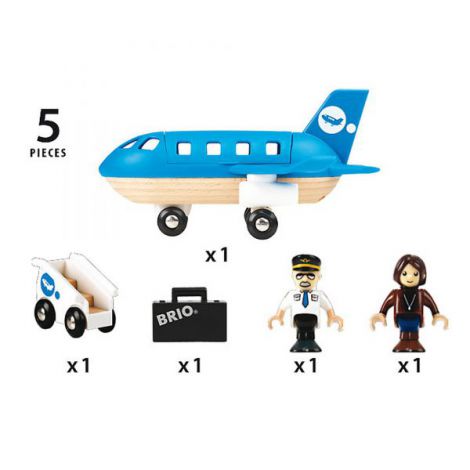 Avion 33306 Brio cu Figuri și Accesorii - imagine 7
