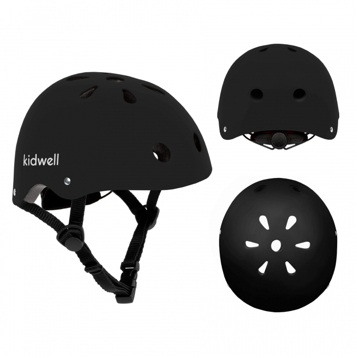 Casca Kidwell ORIX II Negru Mat, 52-56 cm - imagine 3