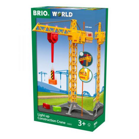 Macara Construcții Brio cu Lumini și Funcționare Manuală
