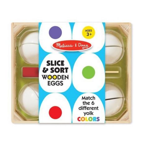 Joc Educativ Sortare Oua Lemn Melissa & Doug - imagine 3