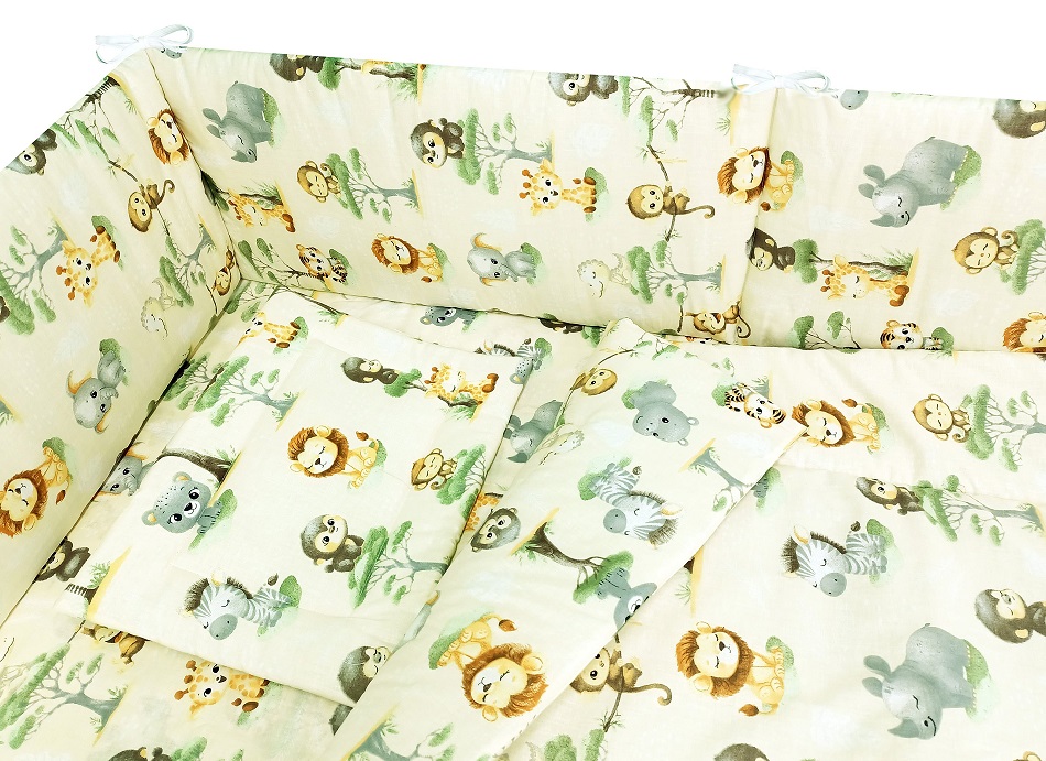Lenjerie Patut Bebe 5 Piese Nichiduta Monkey - imagine 2