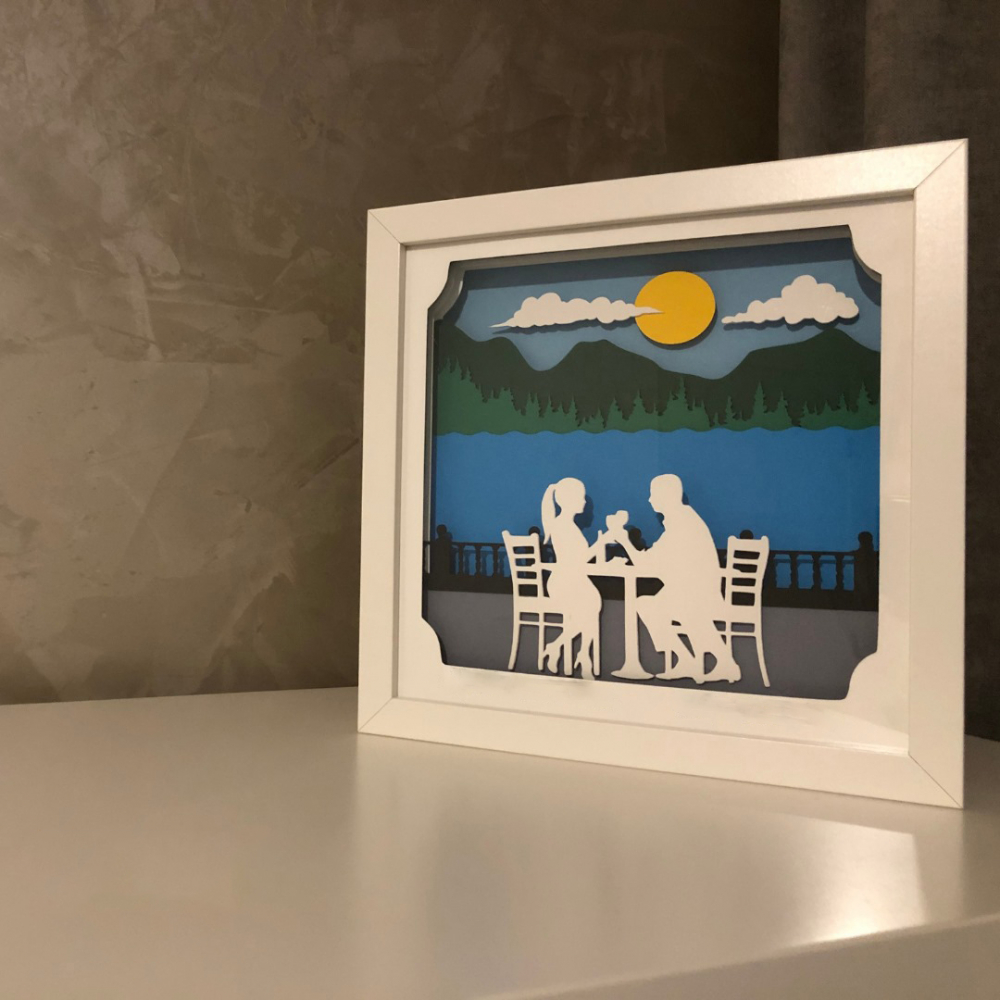 Tablou Luminos Indragostiti 025 Noorhandmadeatelier - imagine 6