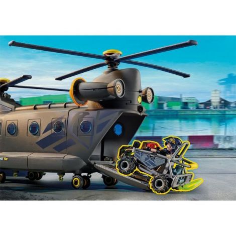 Playmobil Aeronava SWAT - Jucărie Acțiune - imagine 7