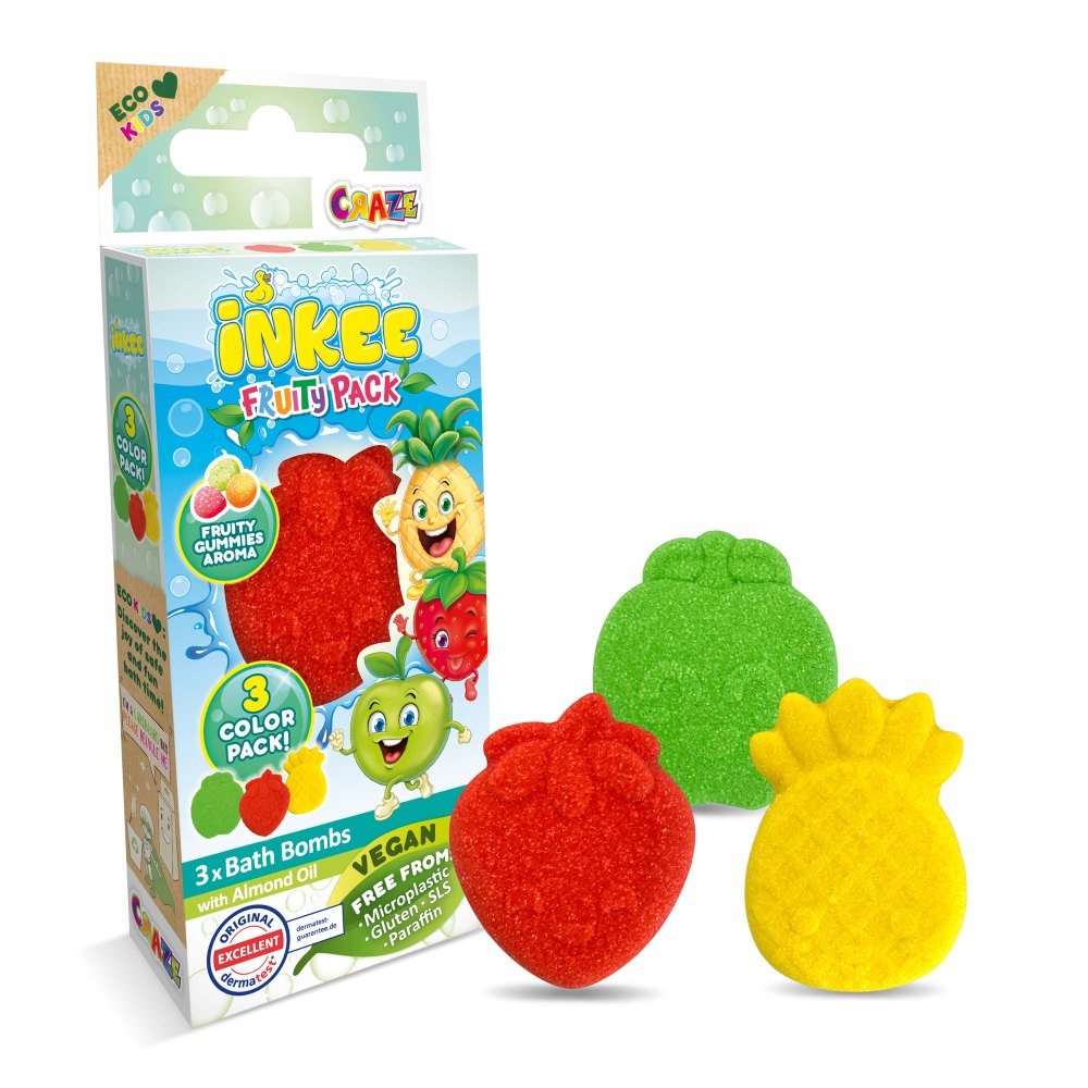 Bombe de baie Craze Fructe - Relaxare Instantă - imagine 6