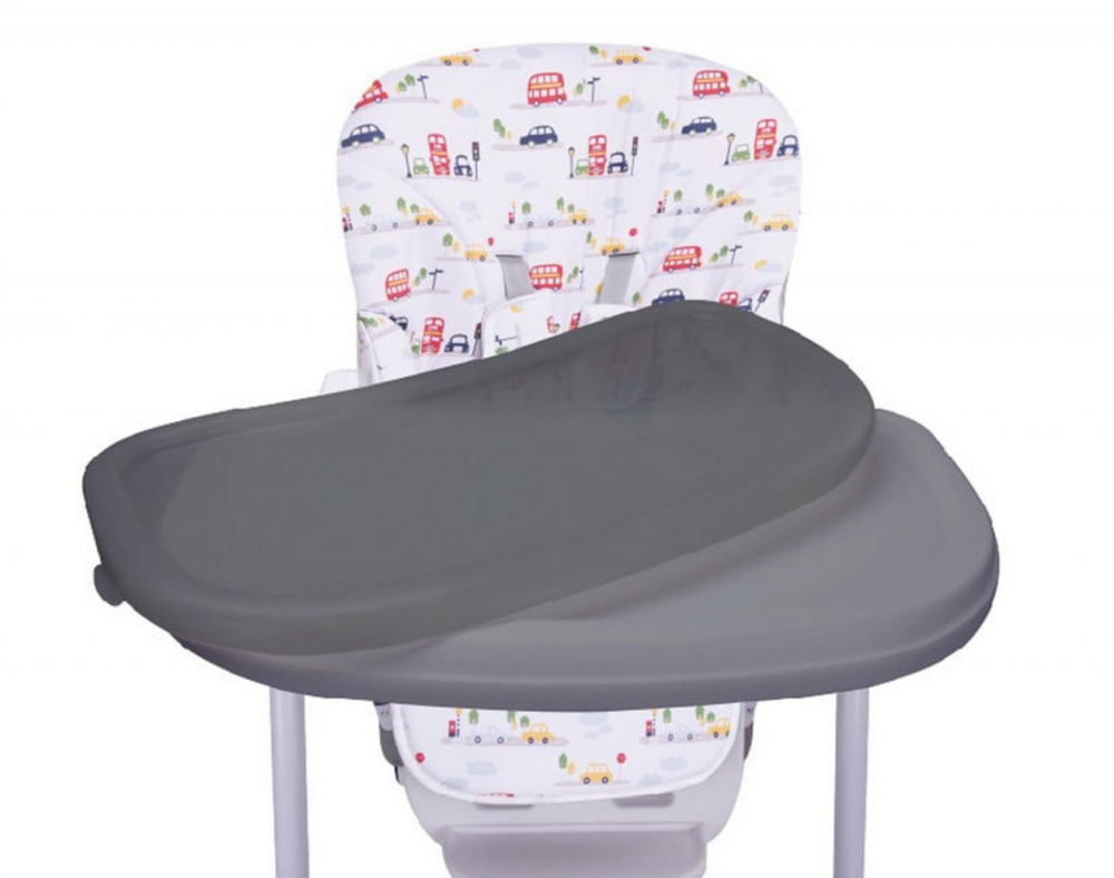 Scaun masă Novokids Go Baby Gri 6 niveluri - imagine 3