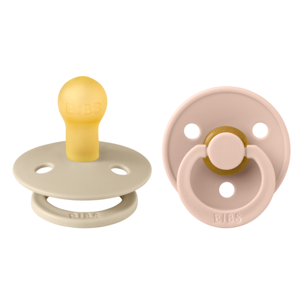 Set 2 Suzete Bibs Colour, 0+ luni - imagine 4
