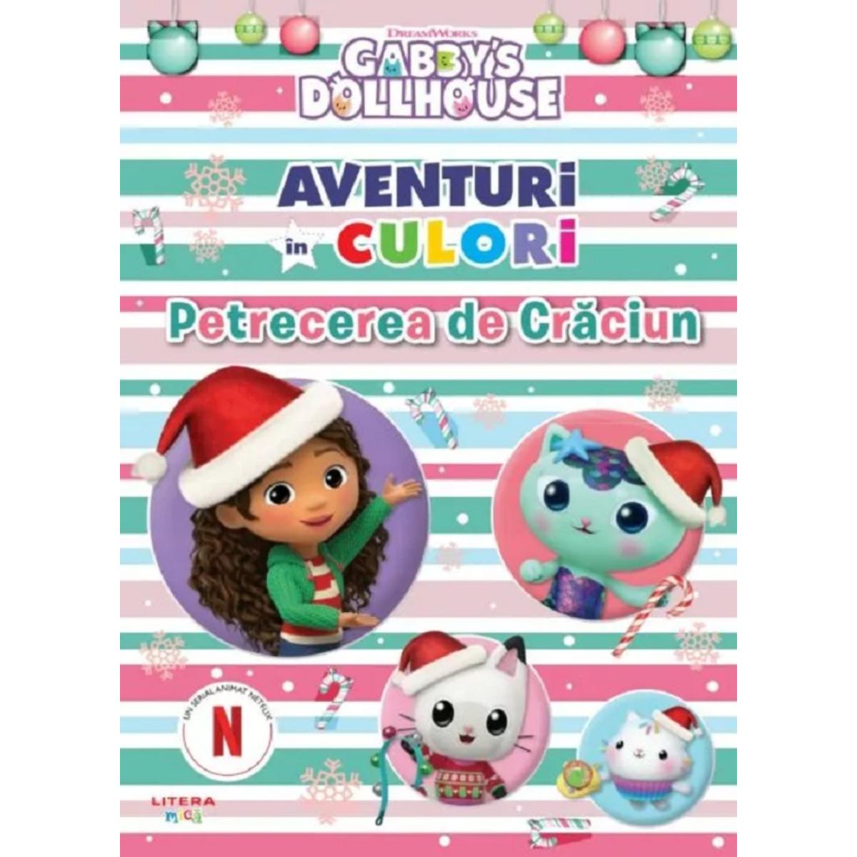 Gabbys Dollhouse de Colorat Craciun | Litera
