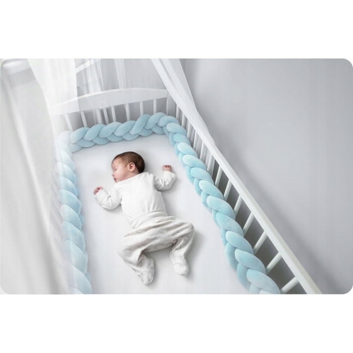 Protectie Patut Ricokids Antialergic Albastru 3m - imagine 2