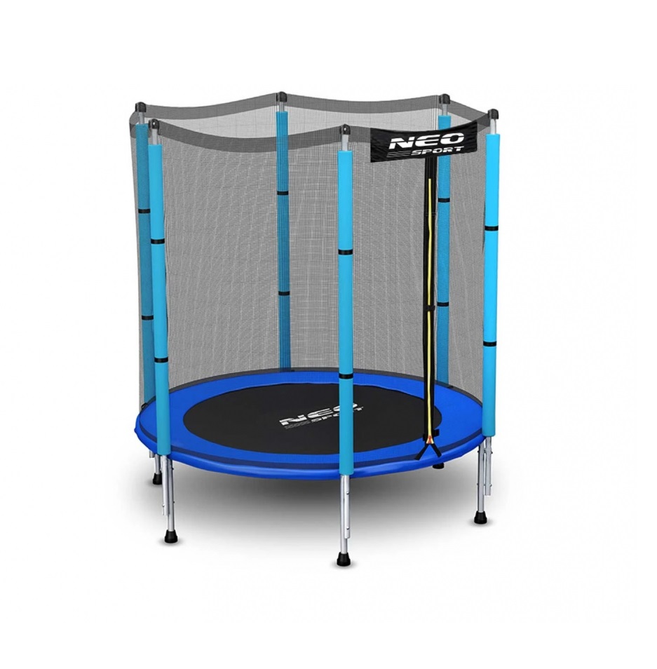 Trambulina Neo-Sport 140 cm, cu Plasa Exterioara
