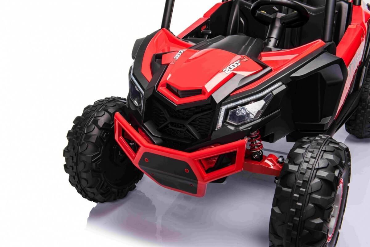 Masinuta Electrica UTV-MX 4x4 24V Rosu 2 Locuri - imagine 7