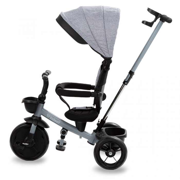 Tricicleta Kidwell Axel Gri, Scaun Rotativ 25kg