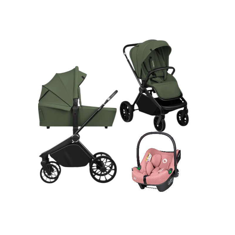 Carucior 3 in 1 Lionelo Mika Plus - ADAC Certificat