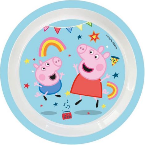 Farfurie Reutilizabilă Peppa Pig Procos | Petreceri