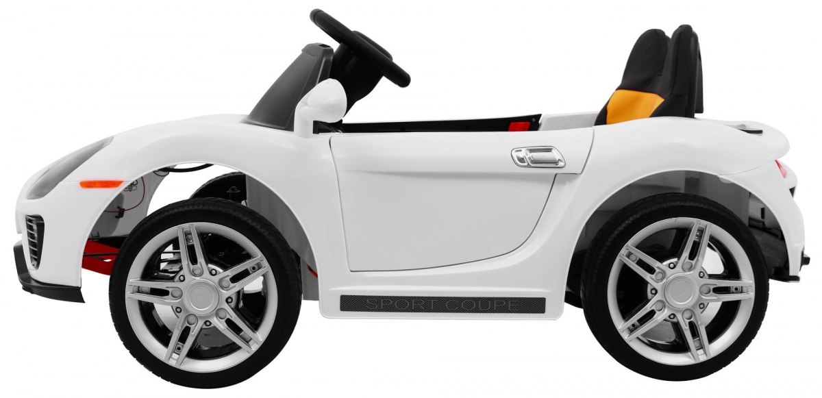 Mașinuță Electrică Roadster 12V 70W Alb - imagine 4