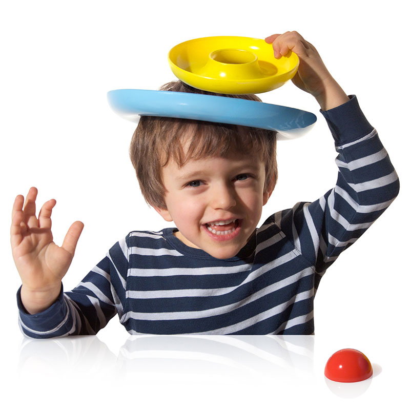 Set 3 inele creative Moluk Nello | Jucarie