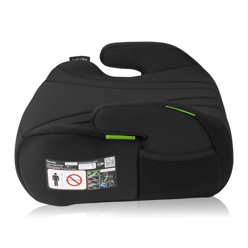 Înăltator Auto Lionelo Luuk i-Size, Negru, 125-150 cm