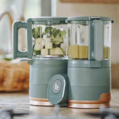Robot Babymoov Nutribaby 4-1: Sticla și Otel Inoxidabil - imagine 8
