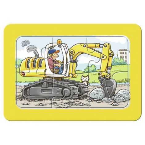Puzzle Utilaje Ravensburger, 3x6 piese, +30 luni - imagine 3