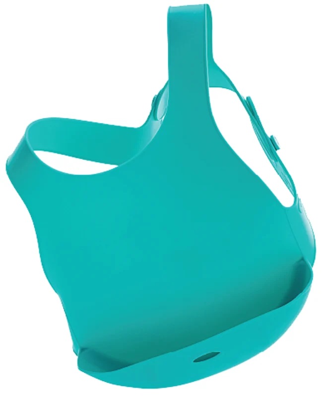 Baveta Minikoioi Flexi Bib 100 Premium Aqua Green - imagine 6