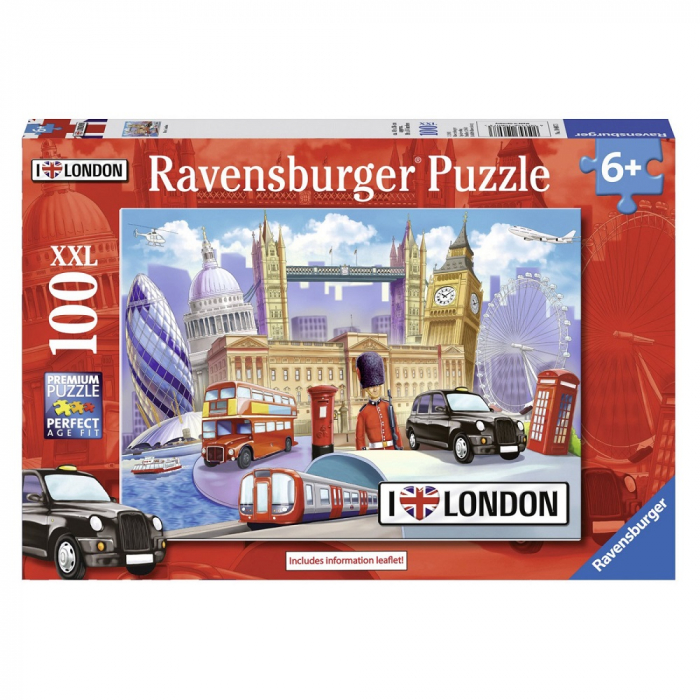 Puzzle Ravensburger Londra 100 Piese Educativ