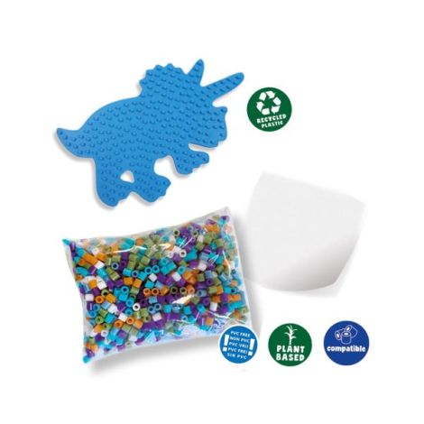 Green Beedz Triceraptos | Margele Eco Ses Creative - imagine 2