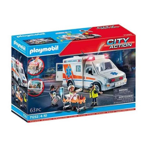 Playmobil Ambulanta US - Jucarie Medicala Salvare